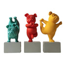 Figurine Bouledogue Yoga