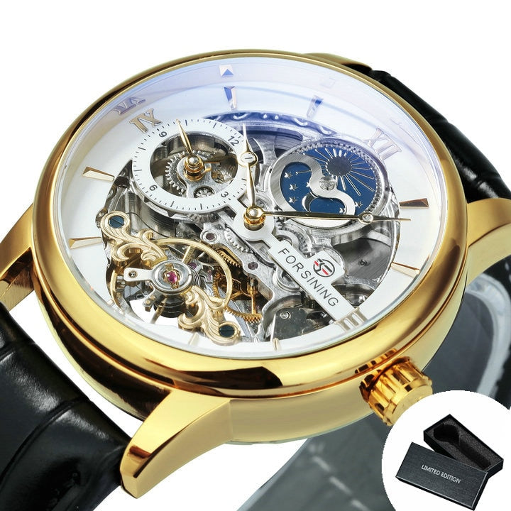 Forsining - Montre Squelette Pour Hommes
