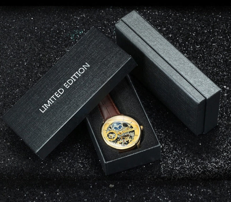 Forsining - Montre Squelette Pour Hommes