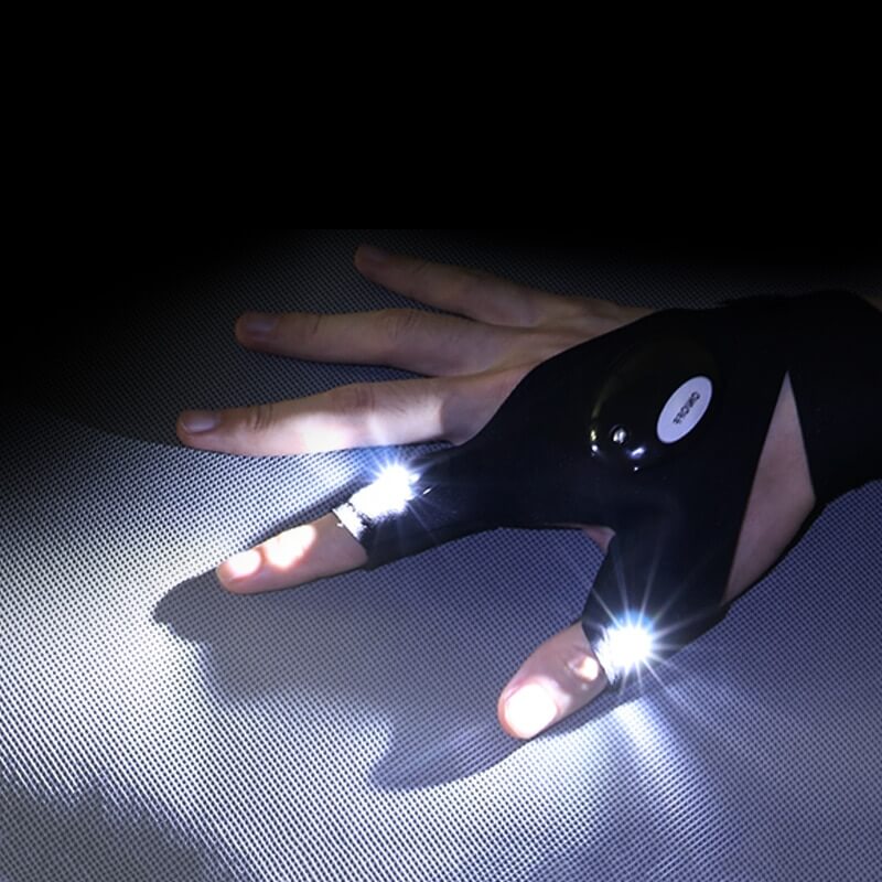 Gant Avec Lampe De Poche Led