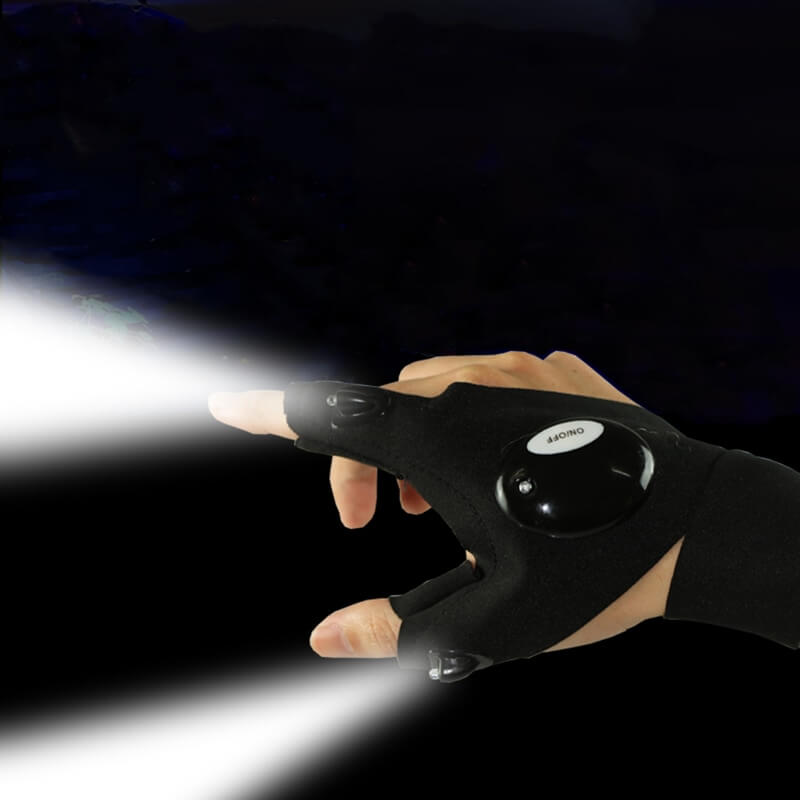 Gant Avec Lampe De Poche Led