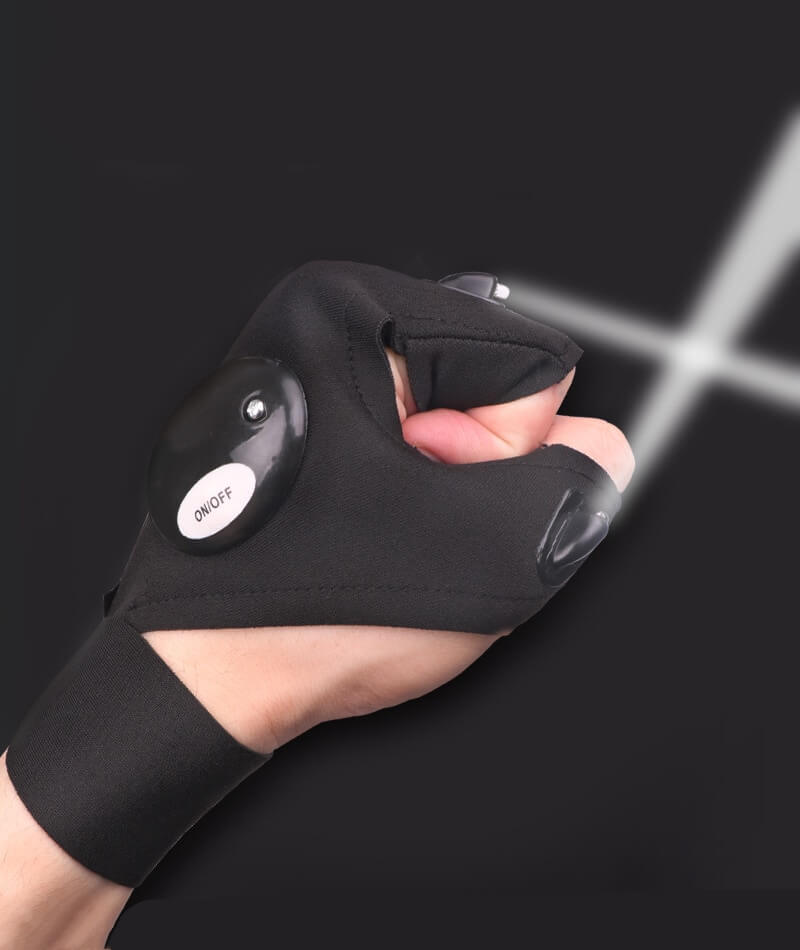 Gant Avec Lampe De Poche Led