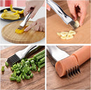 Hachoir À Oignons En Acier Inoxydable