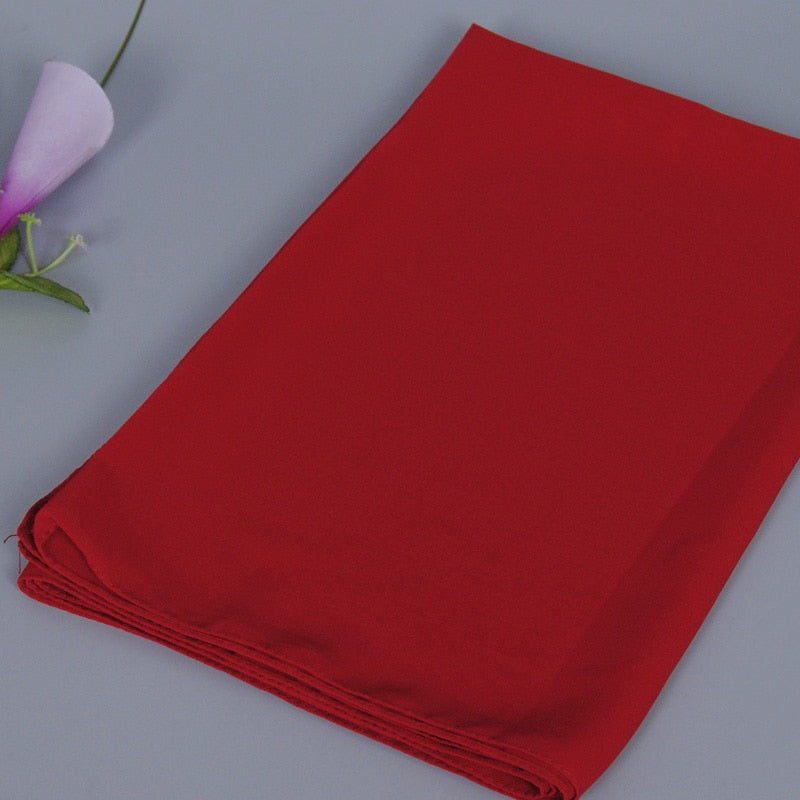 Hijab Instantané En Mousseline De Soie À Double Boucle