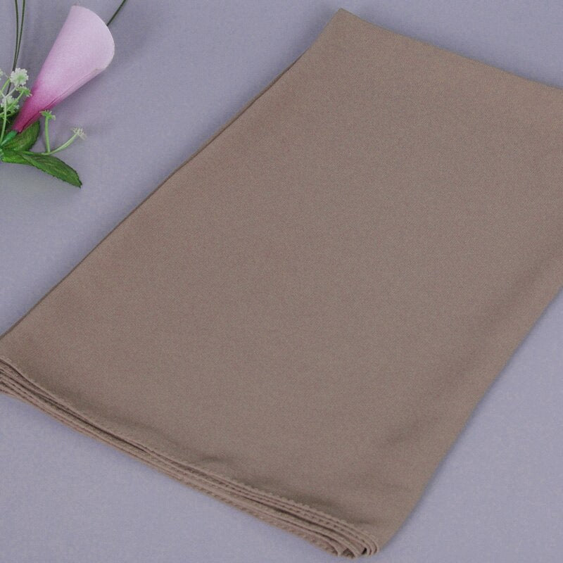 Hijab Instantané En Mousseline De Soie À Double Boucle