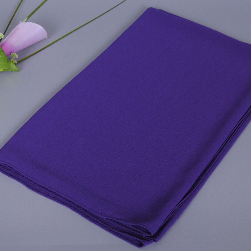 Hijab Instantané En Mousseline De Soie À Double Boucle