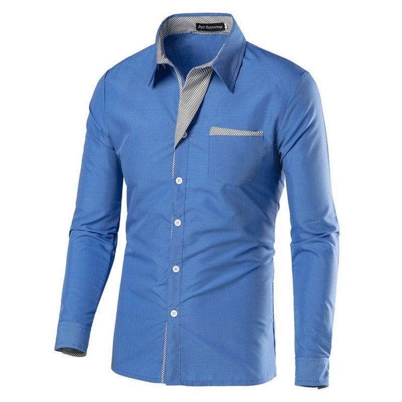 Hommes - Slim Fit - Manches Longues