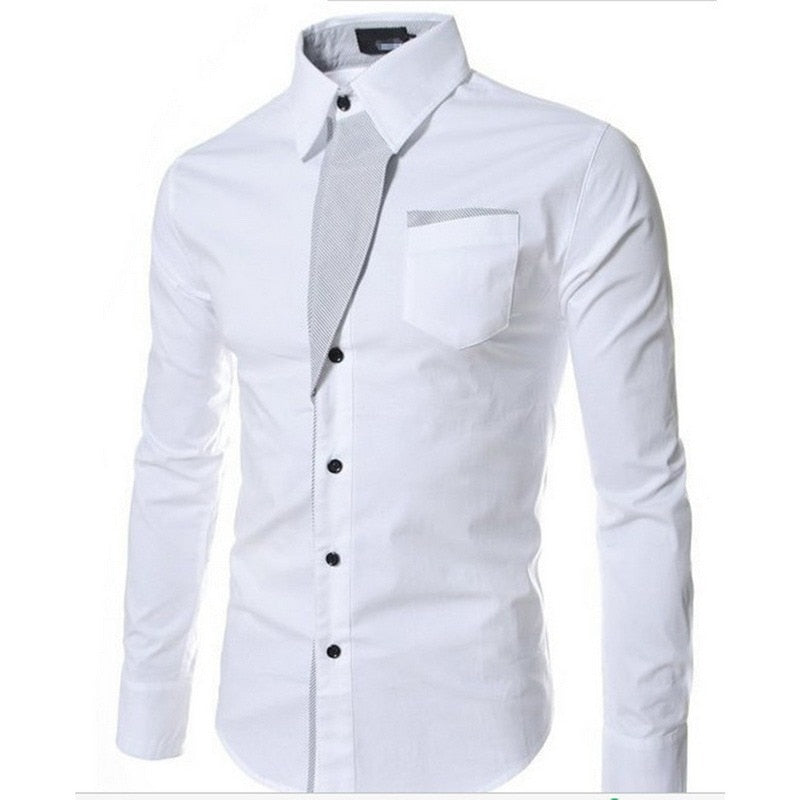 Hommes - Slim Fit - Manches Longues