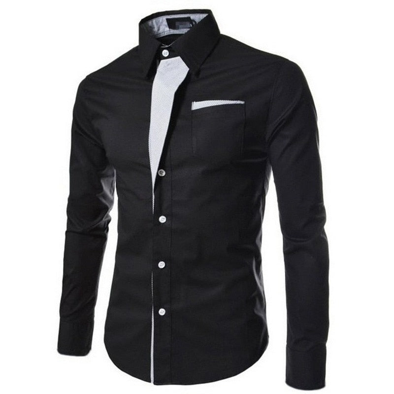 Hommes - Slim Fit - Manches Longues