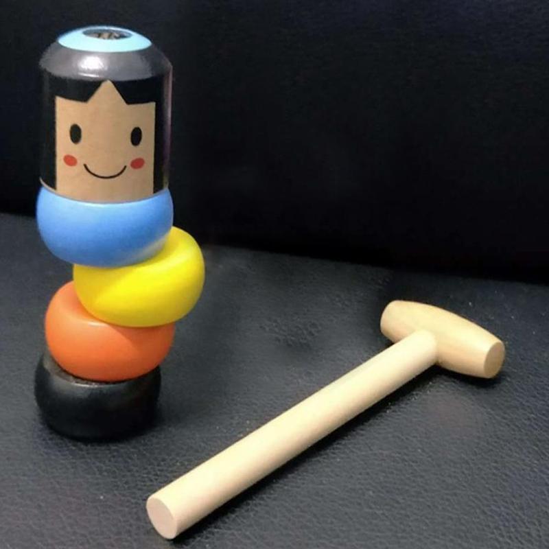 Jouet En Bois Immortal Daruma