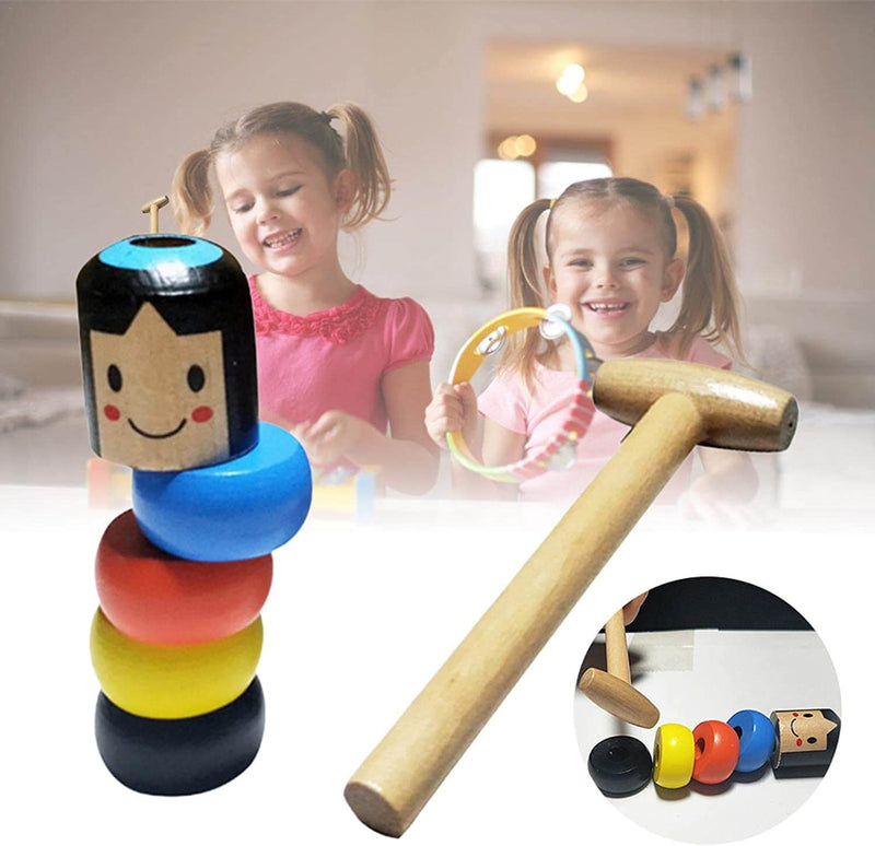 Jouet En Bois Immortal Daruma