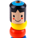 Jouet En Bois Immortal Daruma