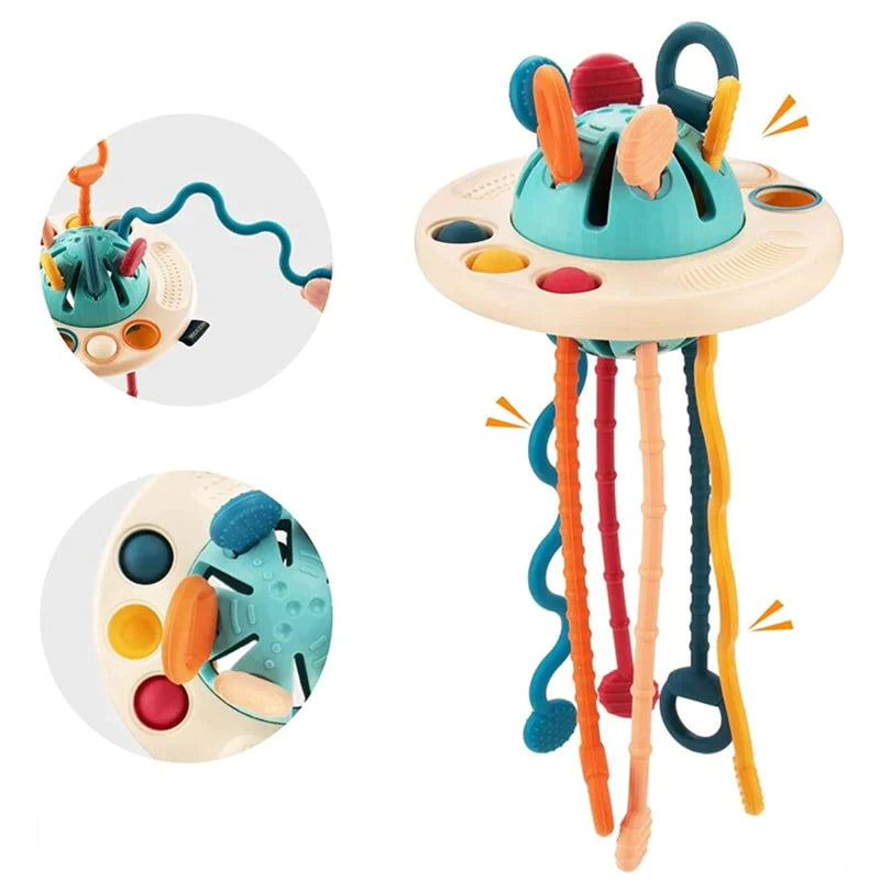 Jouets À Tirer En Silicone Ufo