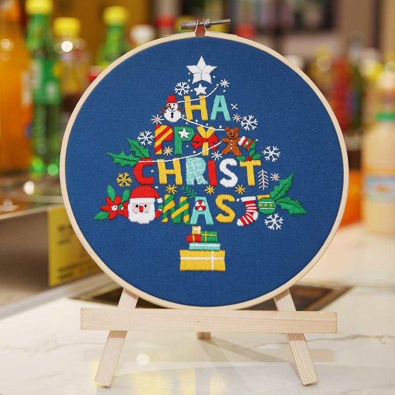Joyeux Noël Set De Broderie