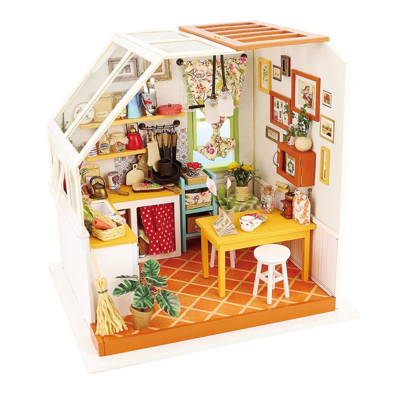 Kit De Maison Miniature En Bois À Monter Soi-Même