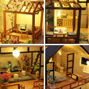 Kit De Maison Miniature En Bois À Monter Soi-Même