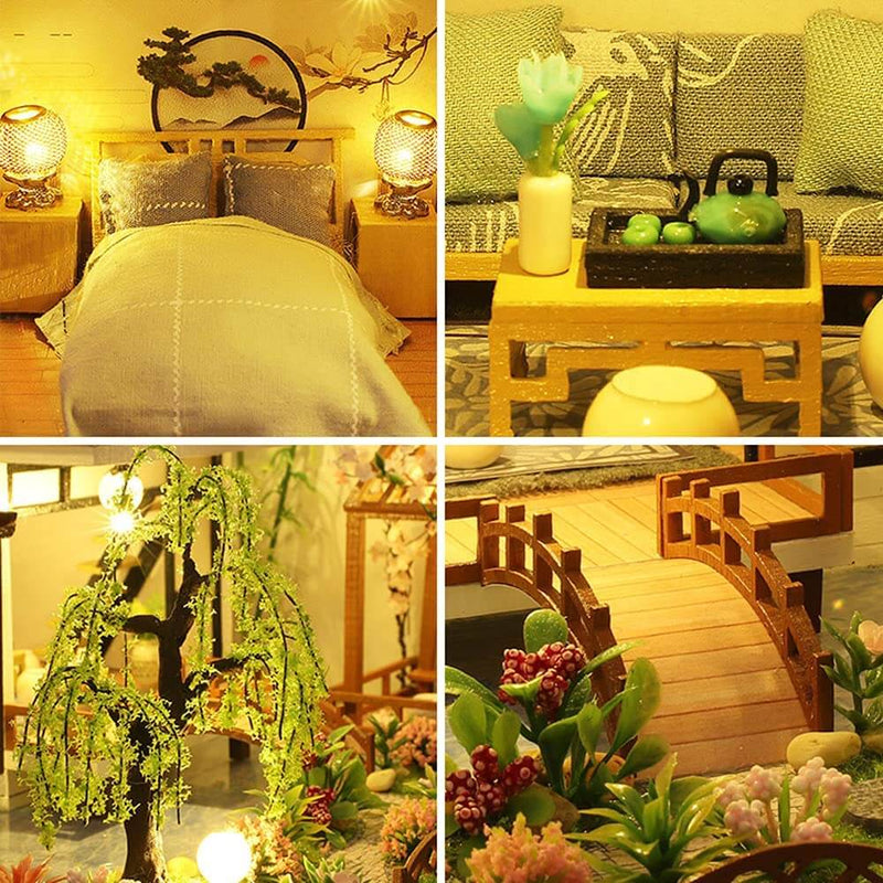 Kit De Maison Miniature En Bois À Monter Soi-Même