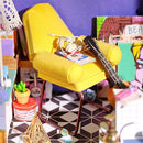 Kit De Maison Miniature En Bois À Monter Soi-Même