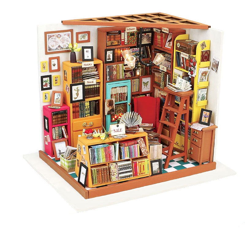Kit De Maison Miniature En Bois À Monter Soi-Même