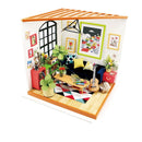 Kit De Maison Miniature En Bois À Monter Soi-Même