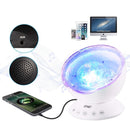Lampe De Nuit Led Projecteur De Vagues Océaniques