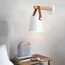 Lampe Murale Nordique En Bois