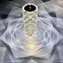 Lampe Tactile Pour Projecteur En Cristal Rose