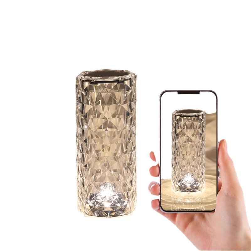 Lampe Tactile Pour Projecteur En Cristal Rose