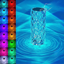 Lampe Tactile Pour Projecteur En Cristal Rose