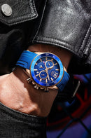 Lige Montre Sportive Chronographe De Luxe