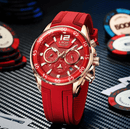 Lige Montre Sportive Chronographe De Luxe