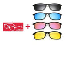 Lunettes À Clip Polarisées Magnétiques