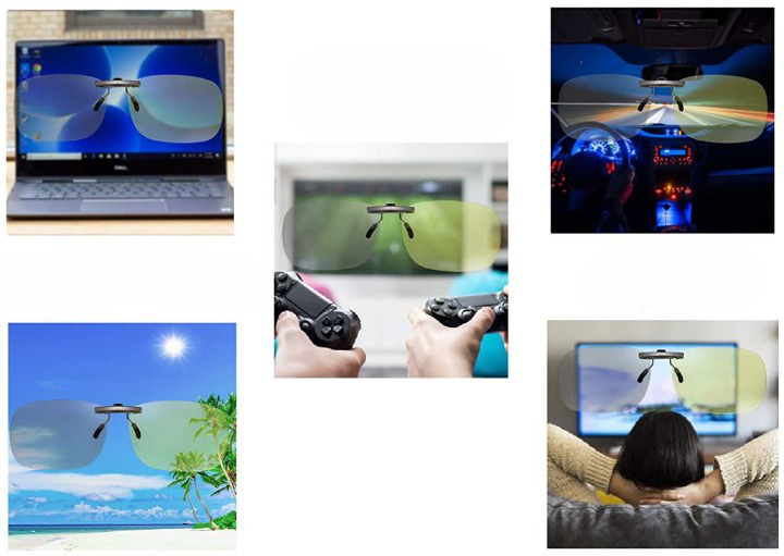 Lunettes De Soleil Clip-On Polarisées