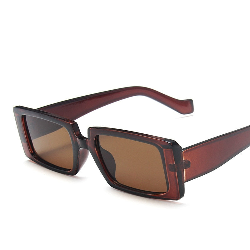 Lunettes De Soleil Rectangulaires Vintage