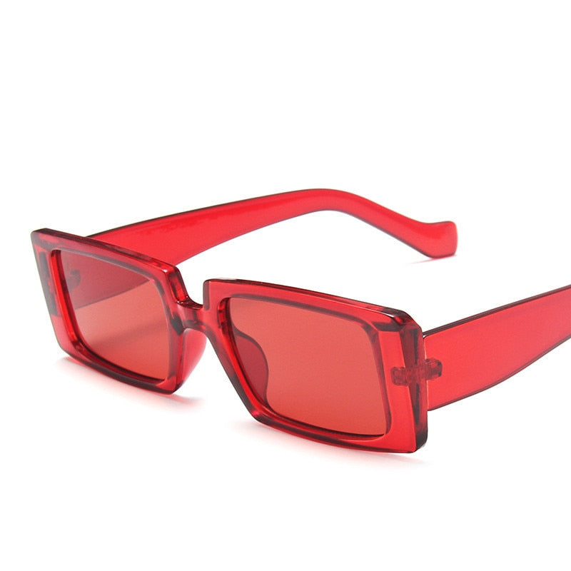 Lunettes De Soleil Rectangulaires Vintage