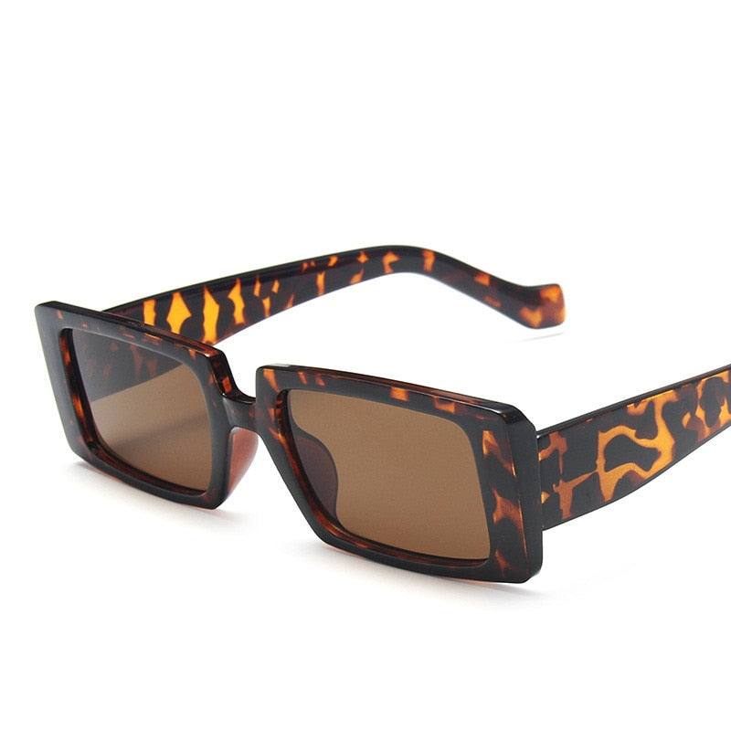 Lunettes De Soleil Rectangulaires Vintage