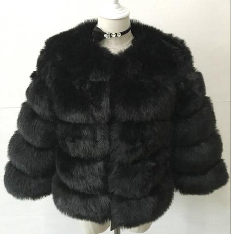 Manteau En Fausse Fourrure Pour Femmes