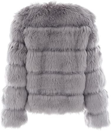 Manteau En Fausse Fourrure Pour Femmes