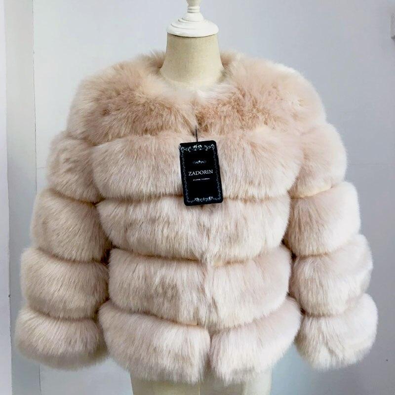Manteau En Fausse Fourrure Pour Femmes