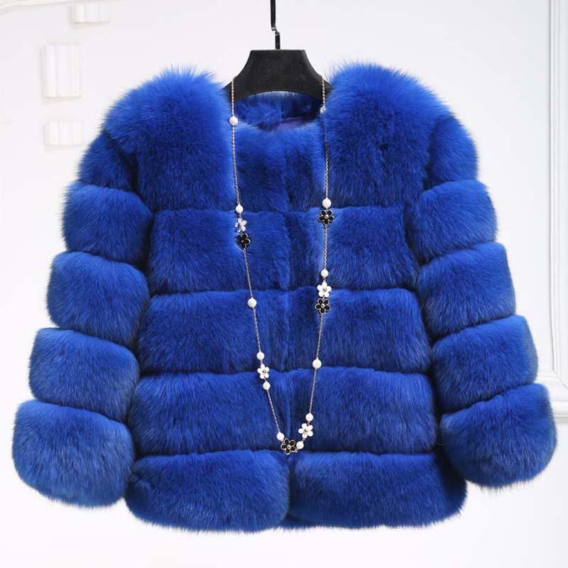 Manteau En Fausse Fourrure Pour Femmes