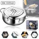 Marmite À Frire En Acier Inoxydable