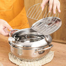 Marmite À Frire En Acier Inoxydable