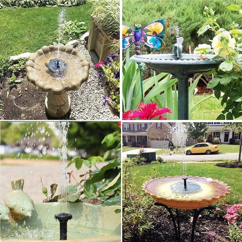Mini Fontaine D'Eau Solaire