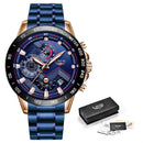 Montre-Bracelet Chronographe De Luxe