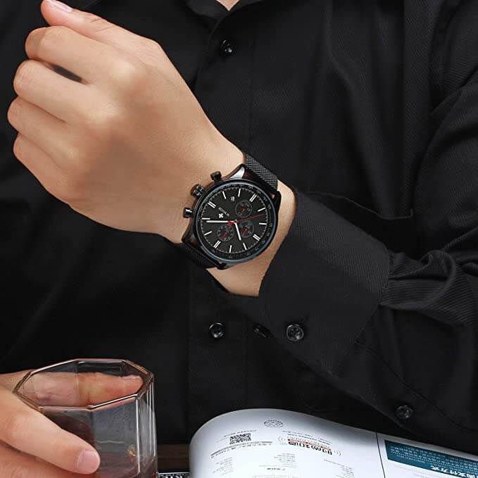 Montre-Bracelet Chronographe Ultra-Mince
