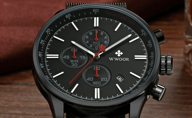 Montre-Bracelet Chronographe Ultra-Mince