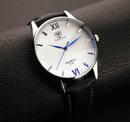 Montre-Bracelet En Cuir Pour Hommes