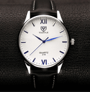 Montre-Bracelet En Cuir Pour Hommes