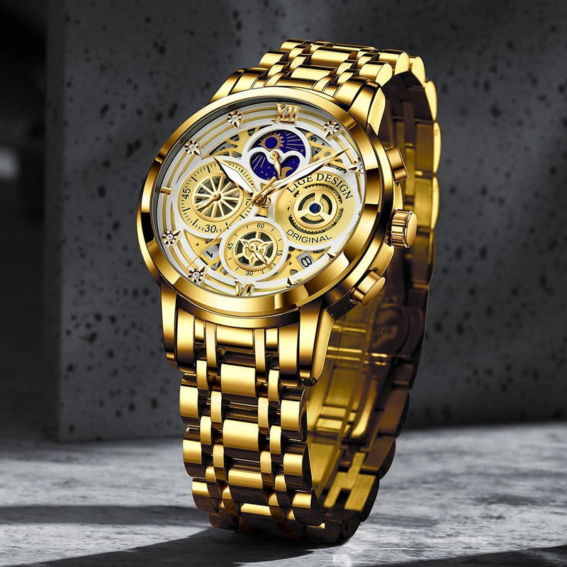 Montre Chronographe De Luxe Pour Hommes