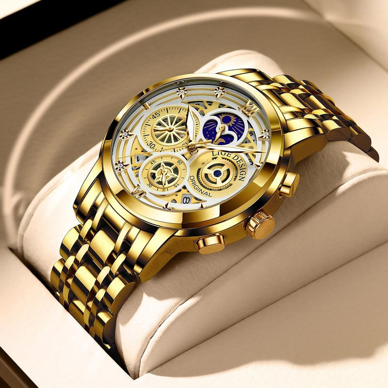Montre Chronographe De Luxe Pour Hommes